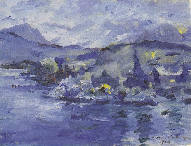 Lovis Corinth Lake Lucerne in the afternoon China oil painting art